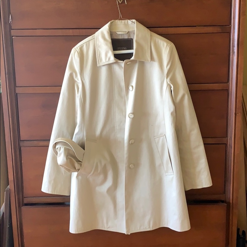 Coach Rain jacket with matching hat
